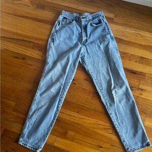Vintage High-Waisted Light Wash Jeans